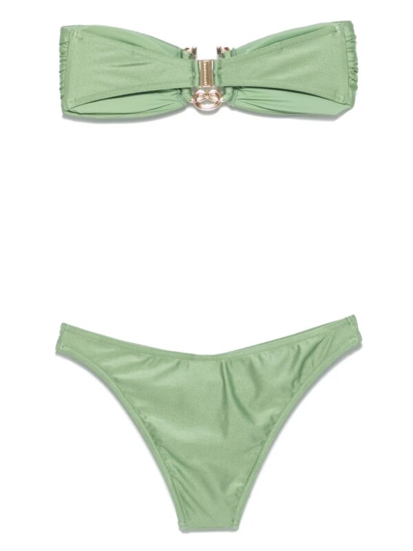 ZIMMERMANN Rhiannon bikini met geknoopt detail - Groen
