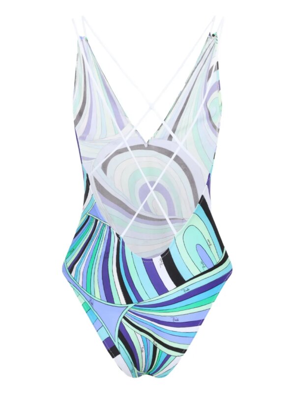 PUCCI Badpak met Iride-print - Groen