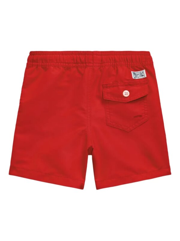 POLO RALPH LAUREN KIDS Zwembroek met trekkoord - 001 RED