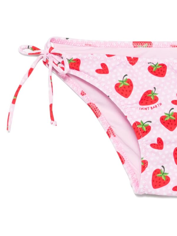 MC2 Saint Barth Kids Bikini met print - Roze