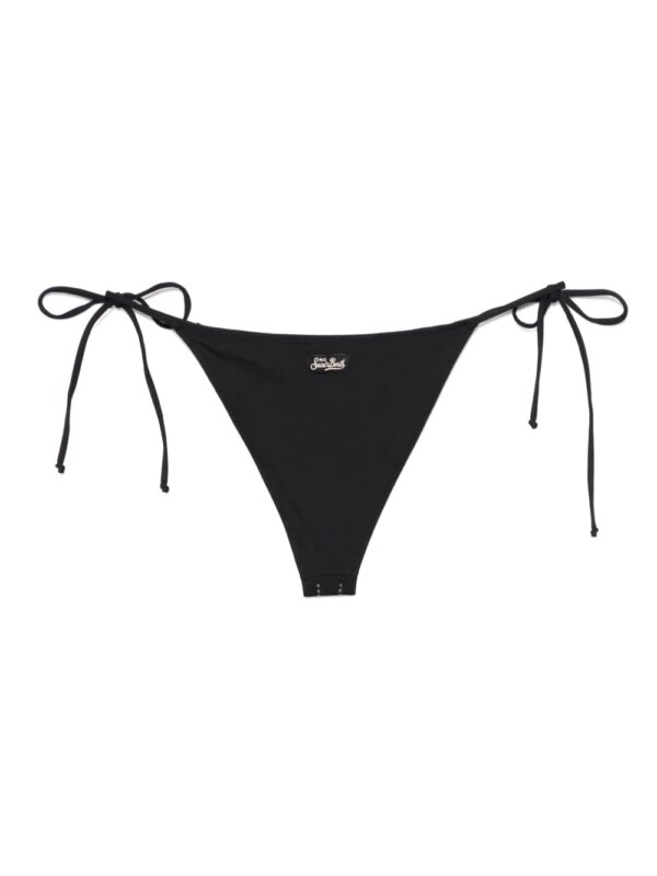 MC2 Saint Barth Bikinislip verfraaid met stras - Zwart