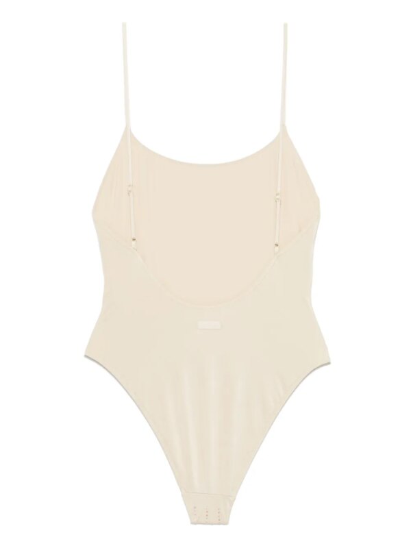 MC2 Saint Barth Badpak verfraaid met kristallen - Beige