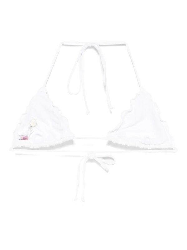 MC2 Saint Barth Bikinitop met print - Wit