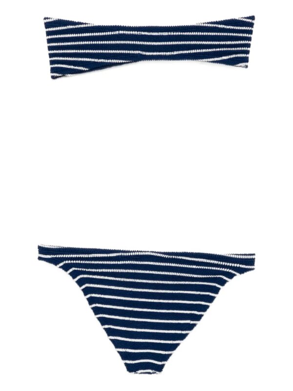 Hunza G Jean bandeau bikini - Blauw