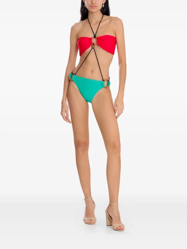 Amir Slama Bikini met ringdetail - Rood