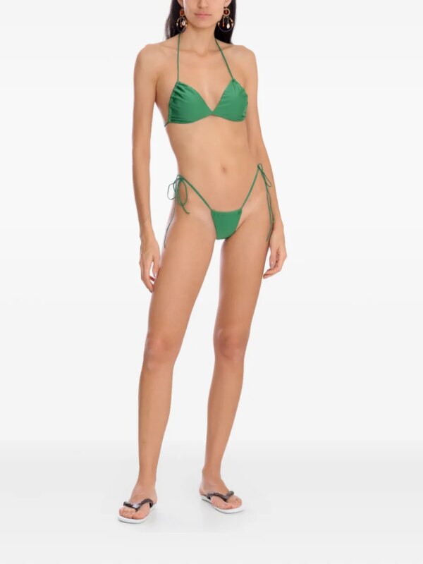 Amir Slama Bikini met striksluiting - Groen