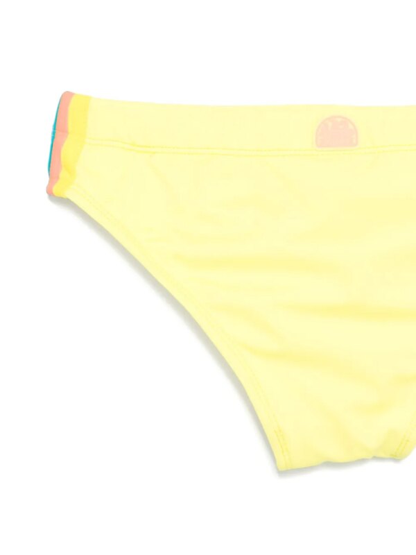 Sundek Gestreepte shorts - Geel