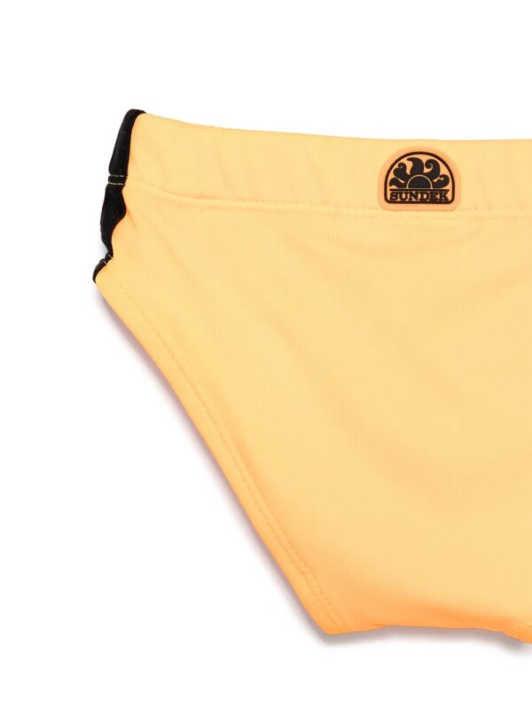 Sundek Zwembroek met logoprint - Oranje