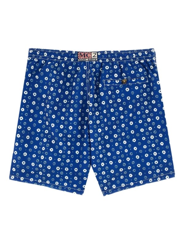 MC2 Saint Barth Zwembroek met stippen - Blauw
