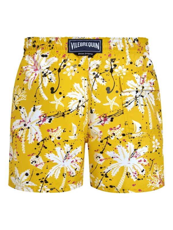 Vilebrequin Hawaii Splash zwembroek - Geel