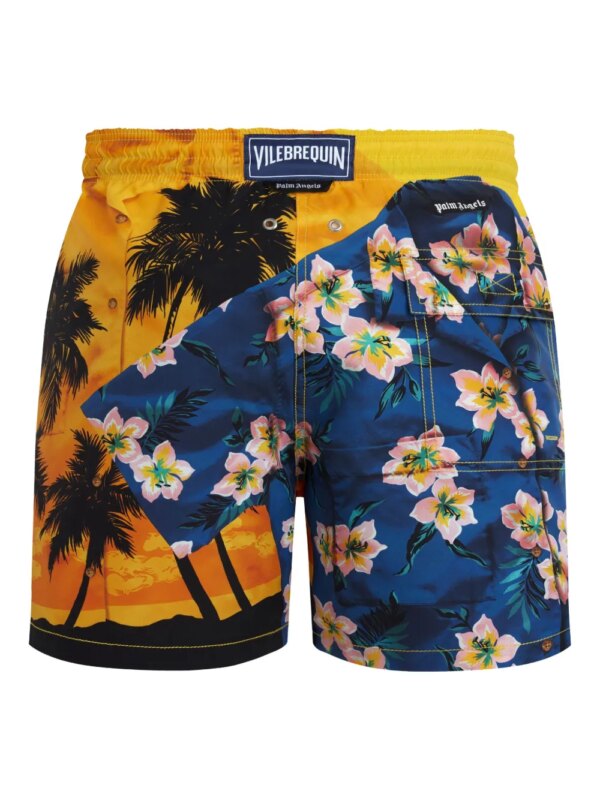 Vilebrequin x Palm Angels zwembroek - Blauw