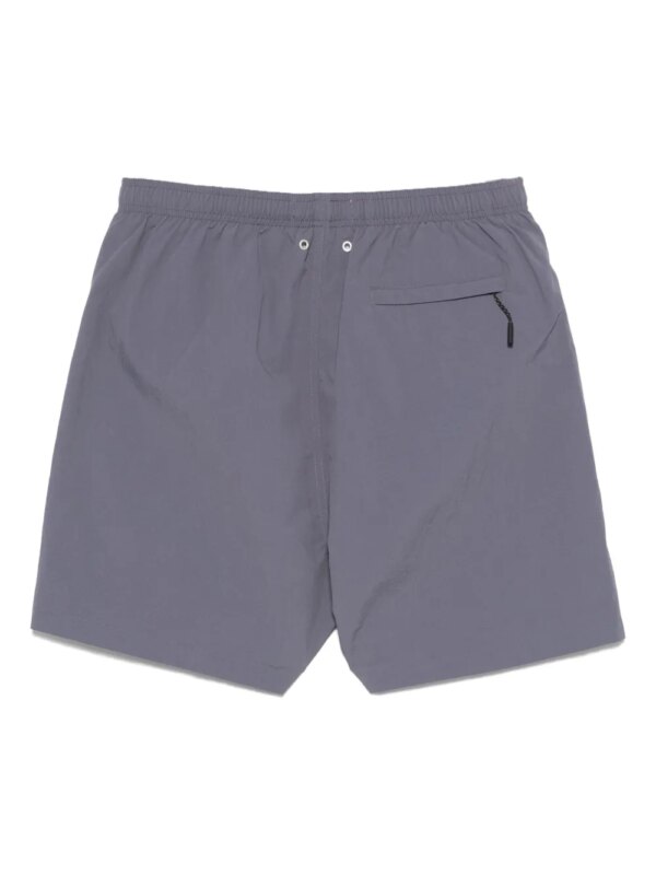 Norse Projects Zwembroek met geborduurd logo - Blauw