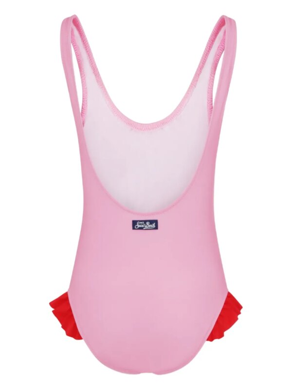 MC2 Saint Barth Kids Badpak met print - Roze