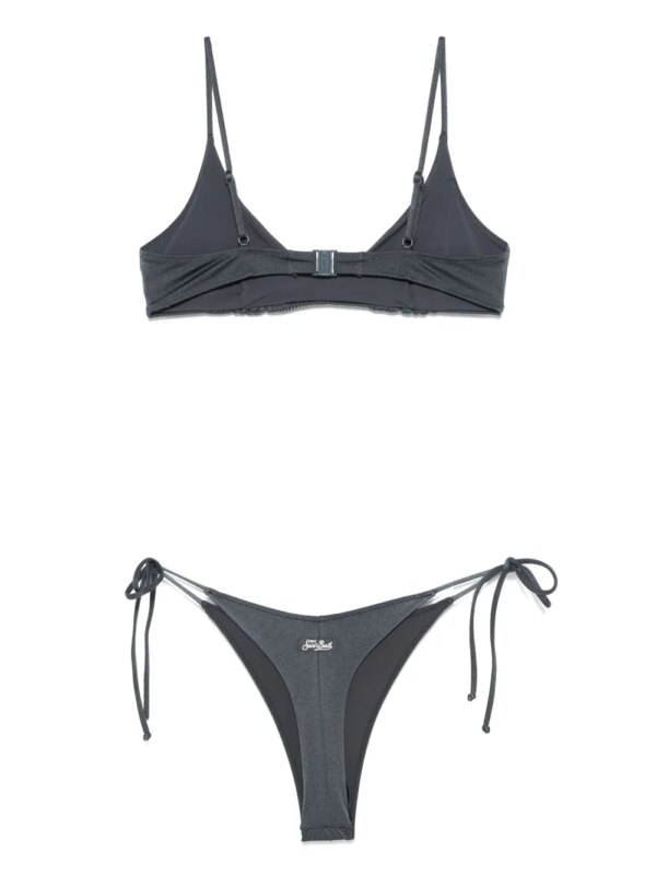 MC2 Saint Barth Bikini met logopatch - Blauw