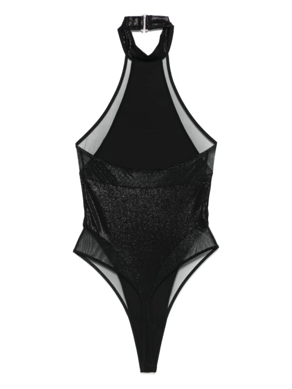 Maison Close Minuit badpak met halternek - Zwart