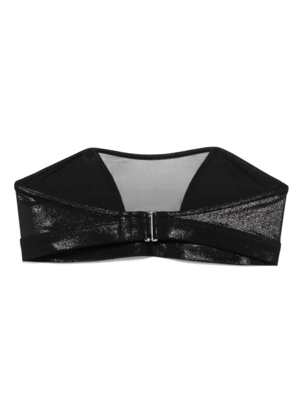 Maison Close Minuit bandeau bikinitop - Zwart