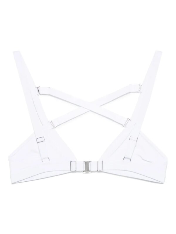 Maison Close Fatale bandeau bikinitop - Wit