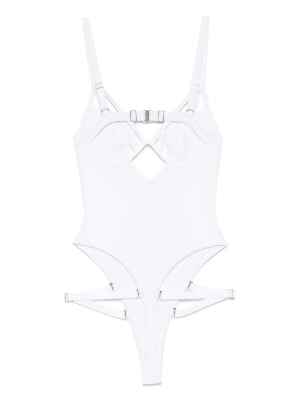 Maison Close Fatale badpak - Wit