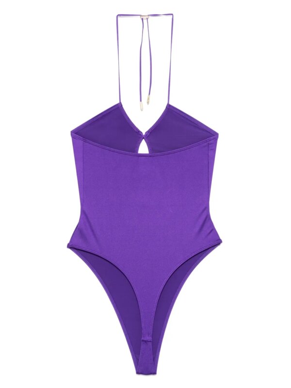 Maison Close Glow badpak met string - Paars