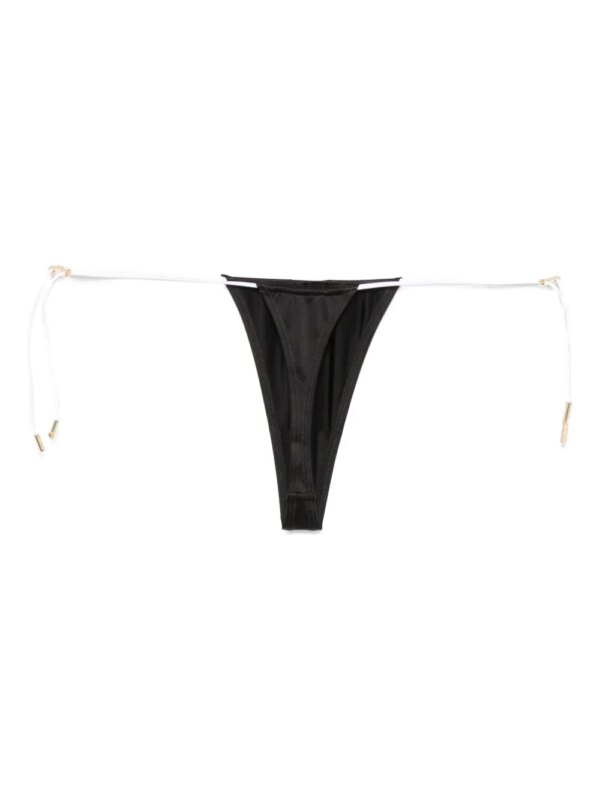 Maison Close Glow bikinislip met trekkoord - Zwart