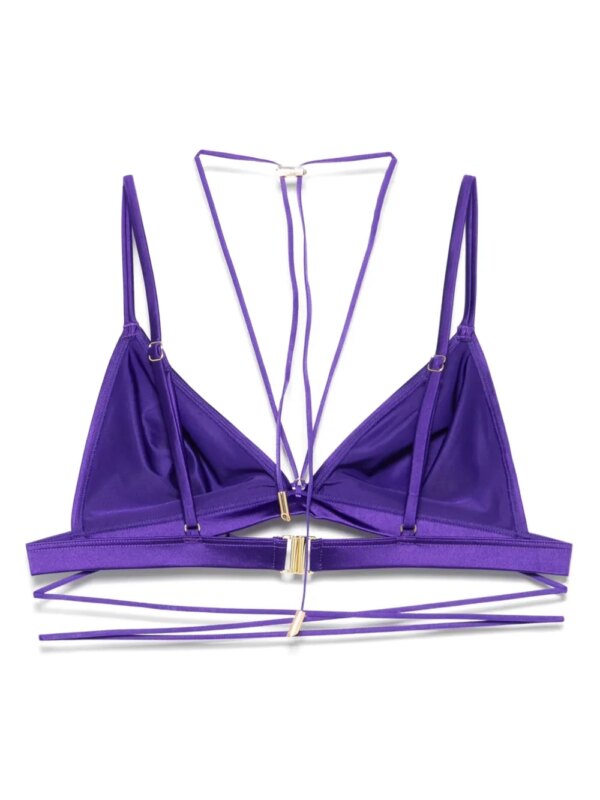 Maison Close Glow triangel bikinitop - Paars