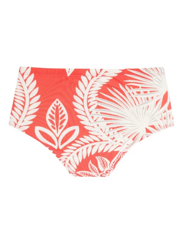 Lygia & Nanny Bob zwembroek met ananasbladprint - Oranje