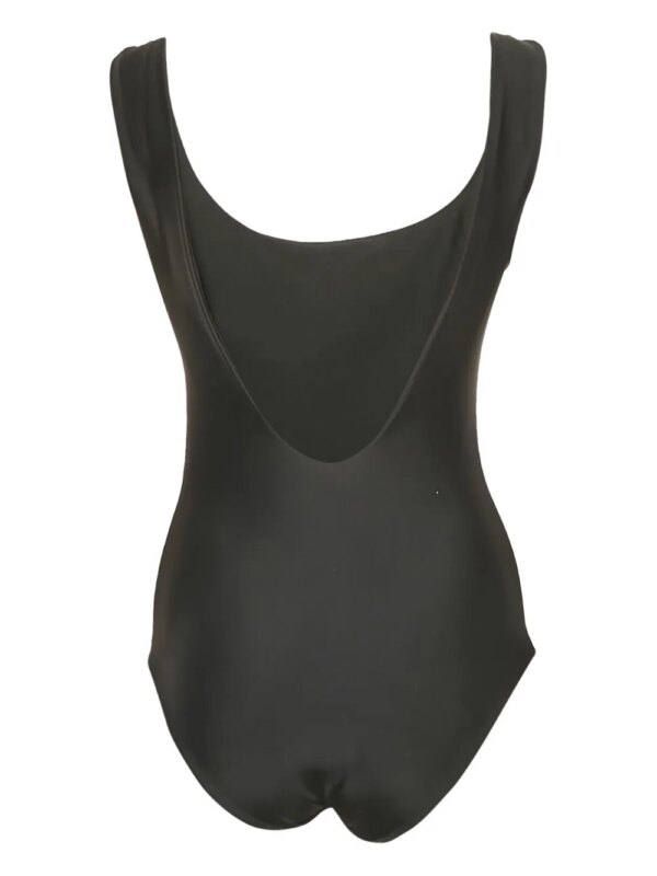 Stüssy Badpak met logoprint - Zwart