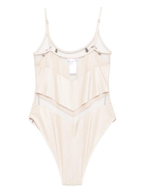 Mazzei Badpak verfraaid met kralen - Beige