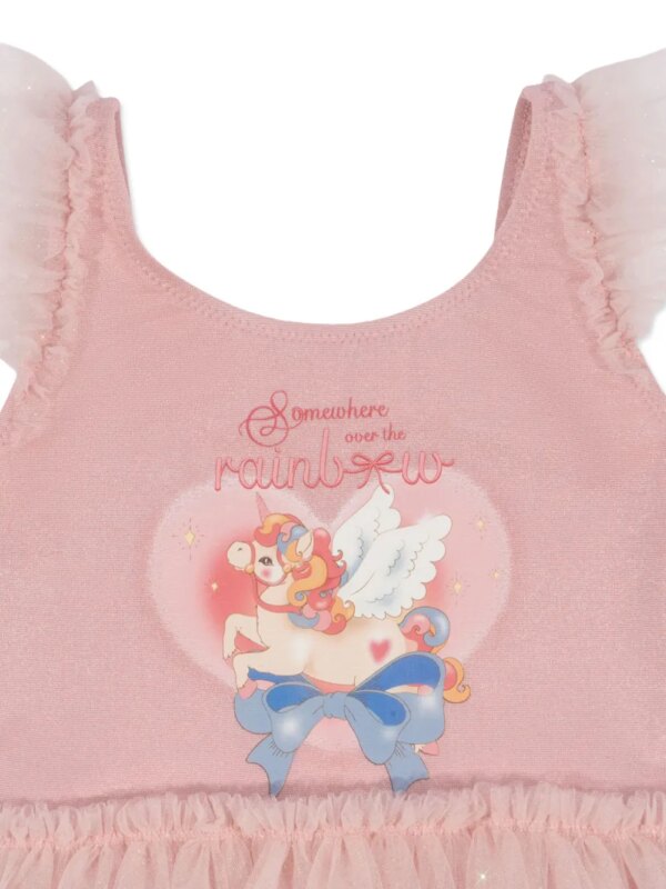 Konges Sløjd Badpak met ruches - Roze