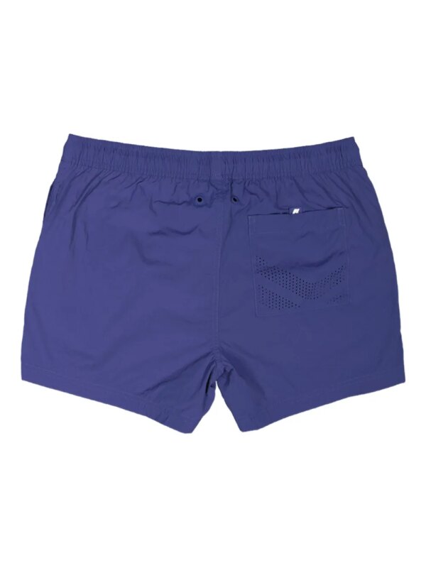 K-Way Zwembroek met elastische taille - Blauw