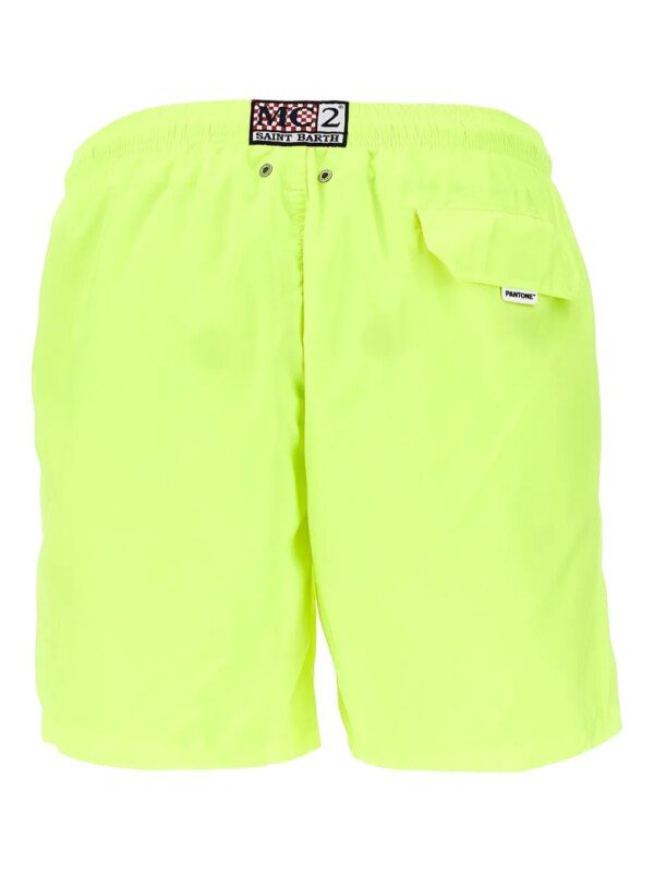 MC2 Saint Barth Zwembroek met trekkoordtaille - Geel