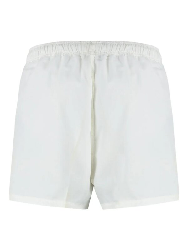 Zegna Zwembroek met trekkoordtaille - Wit