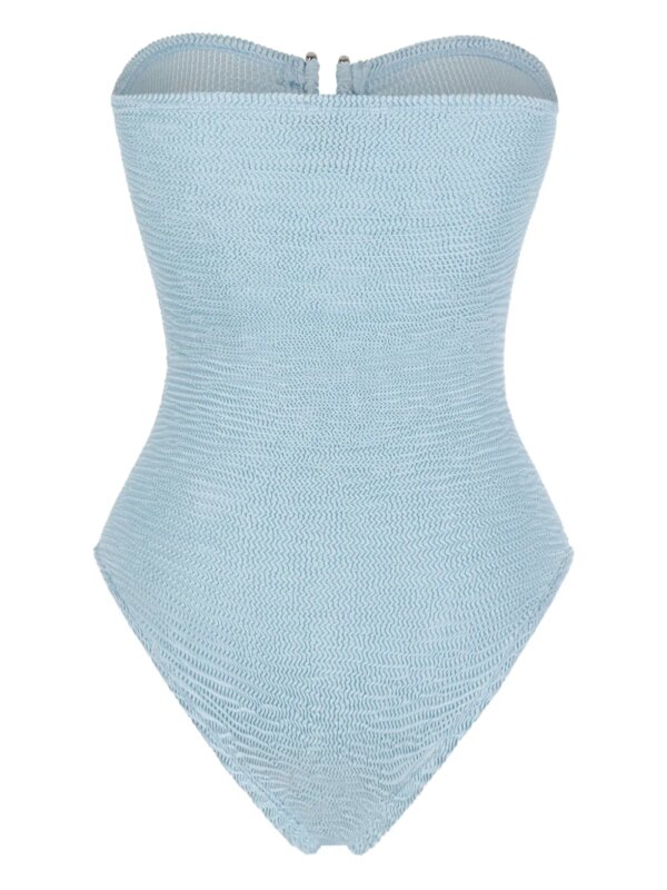 PARAMIDONNA Frida badpak met textuur - Blauw