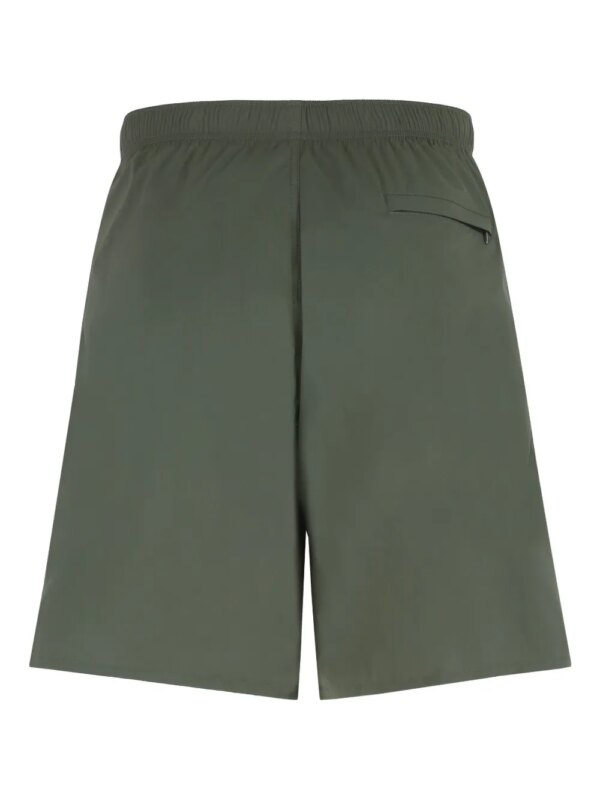 Jil Sander Zwembroek met trekkoordzak - Groen