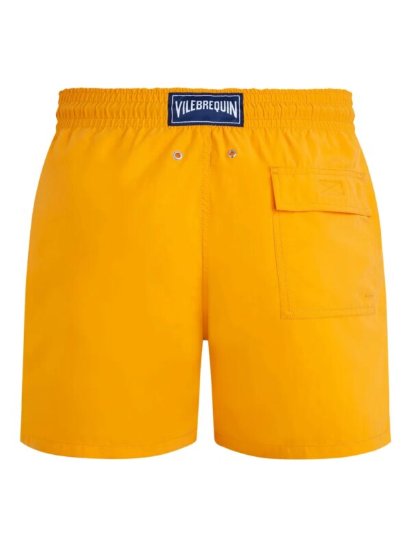 Vilebrequin Zwembroek met trekkoordtaille - Oranje