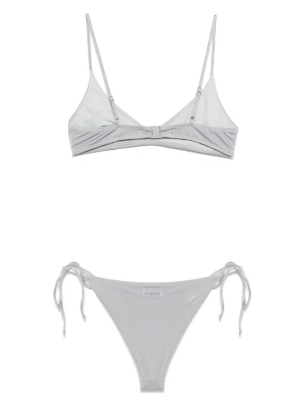 MC2 Saint Barth Bikini met glanzend effect - Grijs