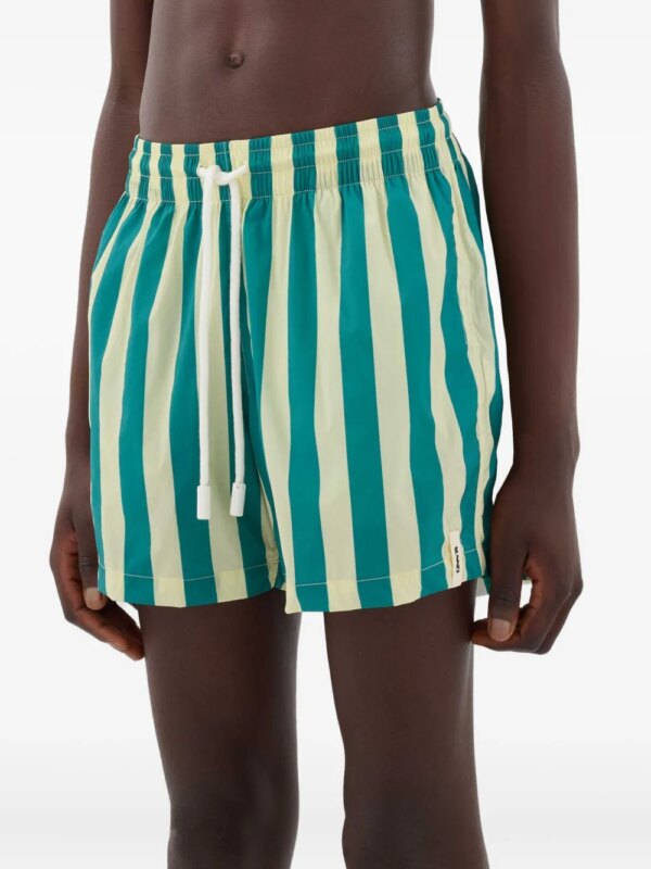 Sunnei Gestreepte zwembroek - Groen