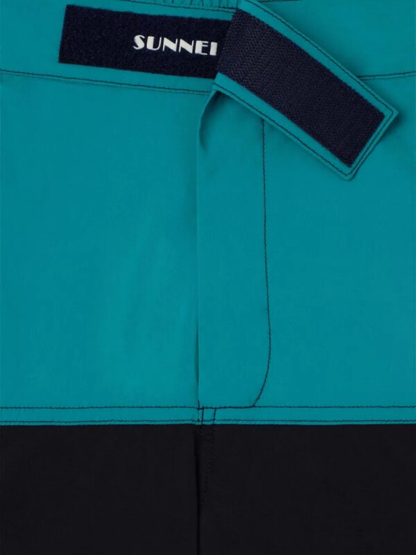 Sunnei Zwembroek met vlakken - Blauw