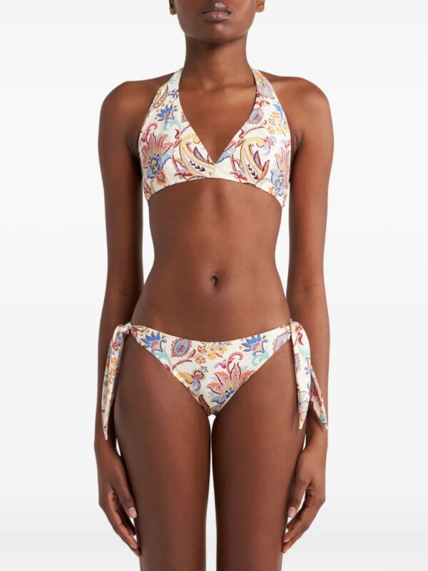 ETRO Bikini met paisley-print - Wit