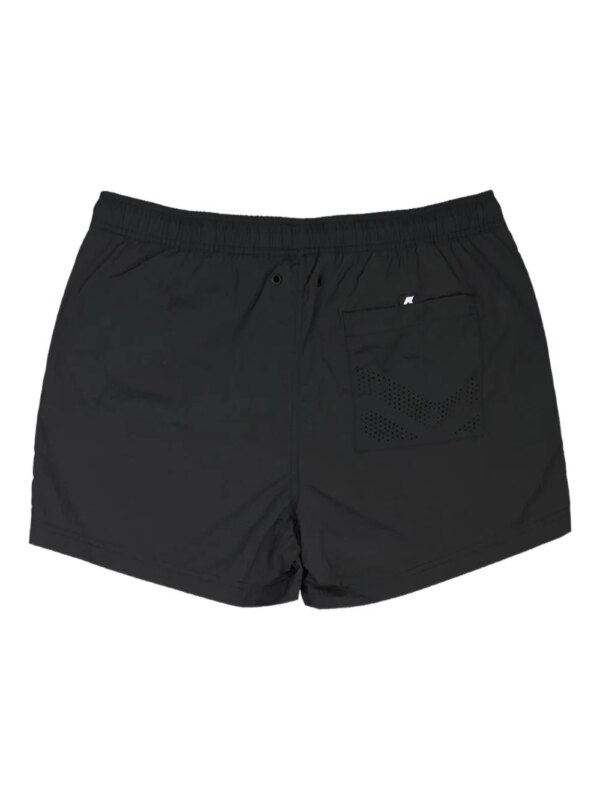 K-Way Hazel Beach zwembroek met logo-applicatie - Zwart