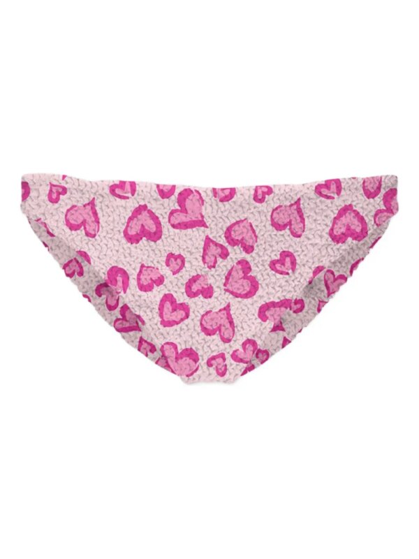 MC2 Saint Barth Kids Bikini met hartprint - Roze