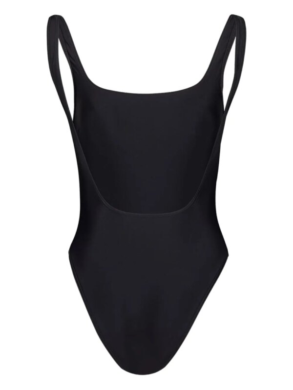 Matteau Badpak met vierkante hals - Zwart