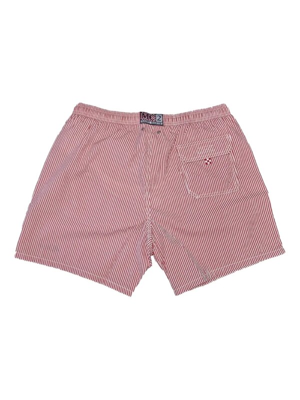 MC2 Saint Barth Gestreepte zwembroek - Rood