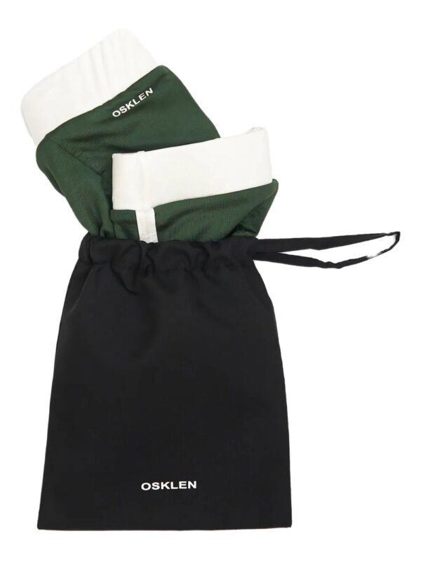 Osklen Retro zwembroek met zijband - Groen