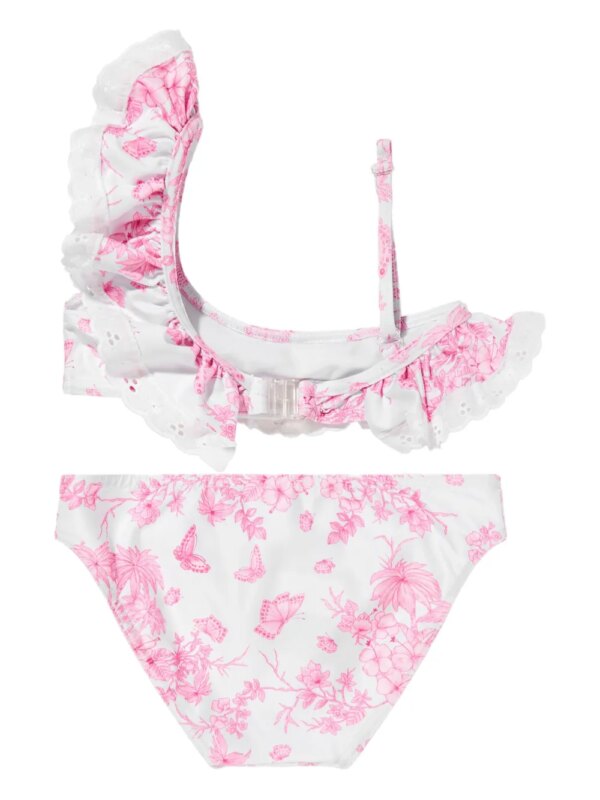 SELINIACTION KIDS Bikini met ruches - Roze