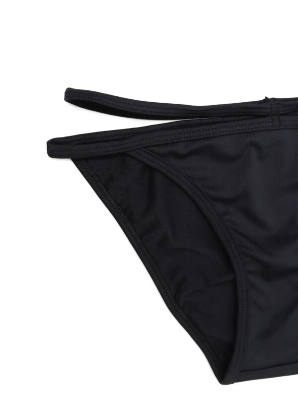 Baserange Bikinislip met dubbel bandje - Zwart