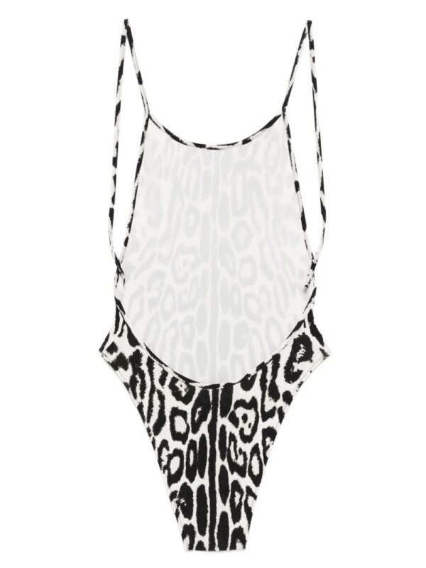 TOM FORD Badpak met luipaardprint - Beige