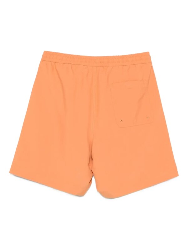 Carhartt WIP Zwembroek met geborduurd logo en trekkoordtaille - Oranje