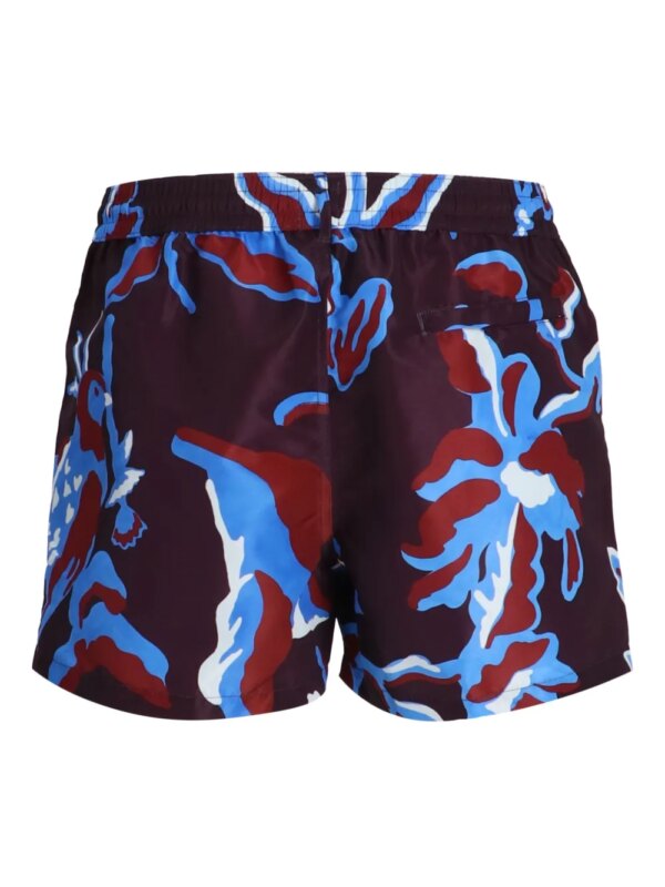 Paul Smith Bohemia zwembroek met bloemenprint - Paars