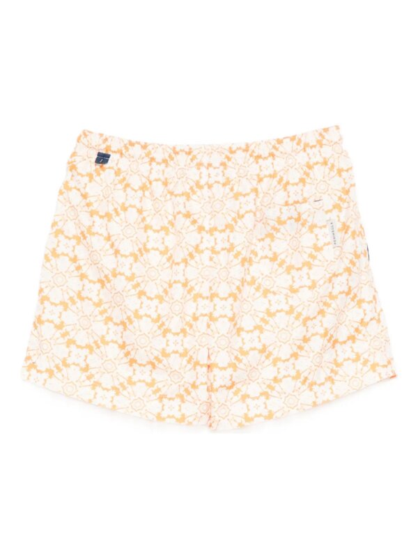 PENINSULA SWIMWEAR Zwembroek met kanten patroon - Oranje